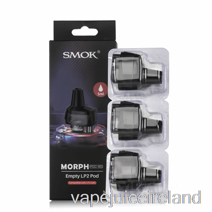 Vape Juice SMOK MORPH POD-80 Replacement Pods [LP2] 5mL Morph-80 Pods